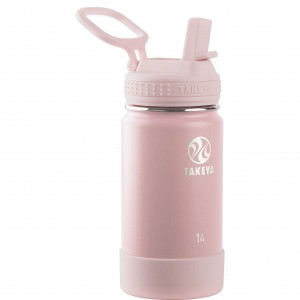 Takeya 14 oz Actives Kids Water Bottle Rosas | CO0000191