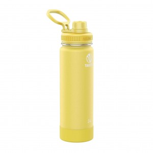 Takeya 24 oz Actives Water Bottle Doradas | CO0000070