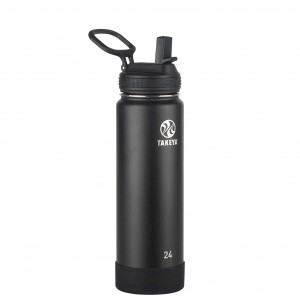 Takeya 24 oz Actives Water Bottle Negras | CO0000031