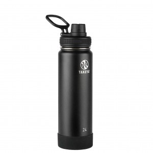 Takeya 24 oz Actives Water Bottle Negras | CO0000032