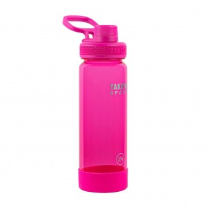 Takeya 24 oz Tritan Sport Water Bottle Rosas | CO0000157