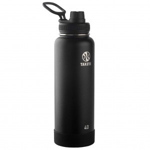 Takeya 40 oz Actives Water Bottle Negras | CO0000036