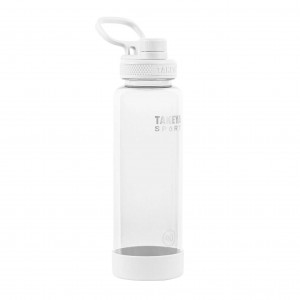 Takeya 40 oz Tritan Sport Water Bottle Blancas | CO0000176