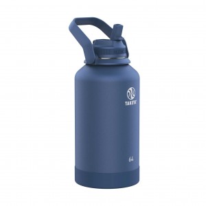 Takeya 64 oz Actives Water Bottle Azul Marino Azules | CO0000086