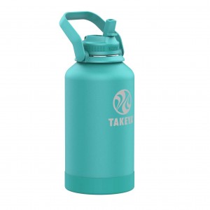 Takeya 64 oz Newman Pickleball Series Water Bottle Turquesa | CO0000114