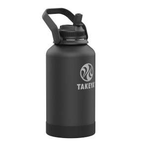 Takeya 64 oz Newman Pickleball Series Water Bottle Negras | CO0000043