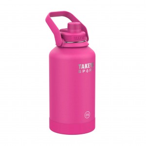 Takeya 64 oz Sport Water Bottle Rosas | CO0000026