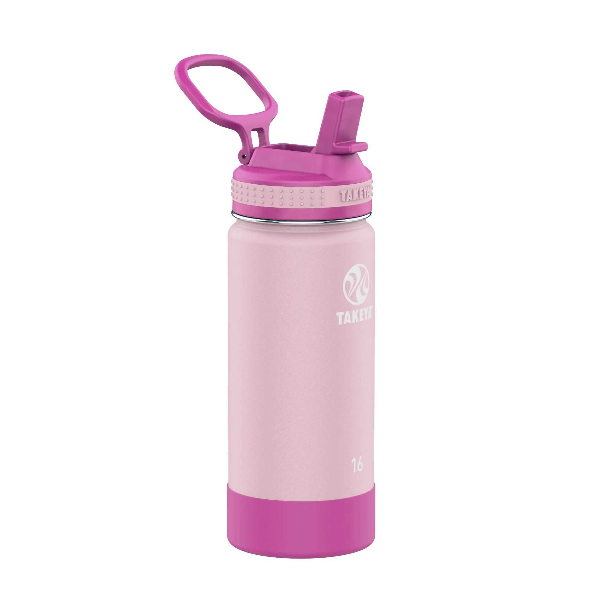 Takeya 16 oz Actives Kids Water Bottle Rosas | CO0000192