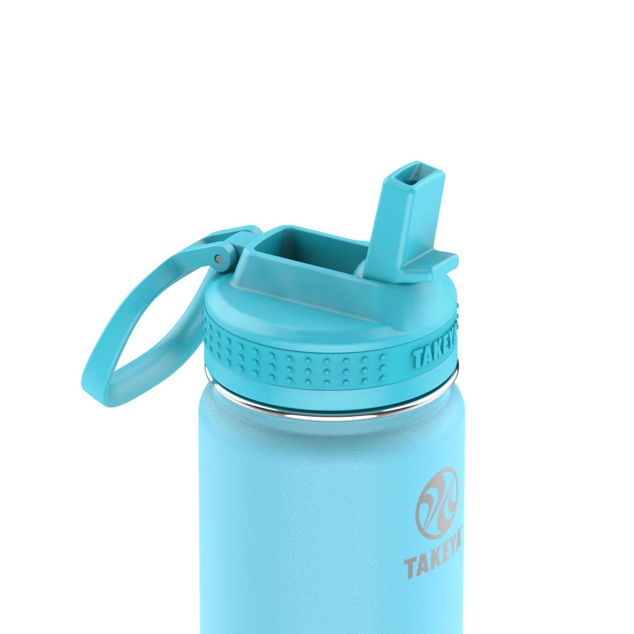 Takeya 18 oz Actives Kids Glow In The Dark Water Bottle Azules | CO0000188