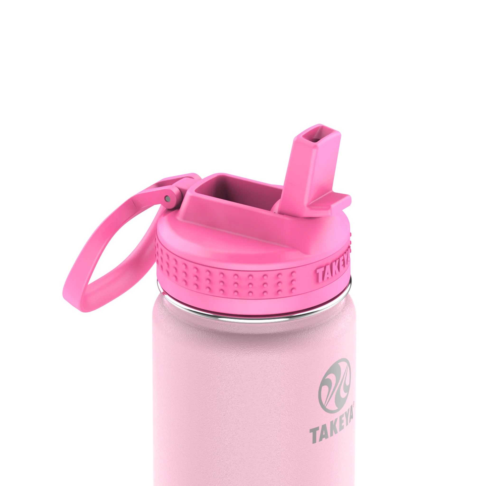 Takeya 18 oz Actives Kids Glow In The Dark Water Bottle Rosas | CO0000193