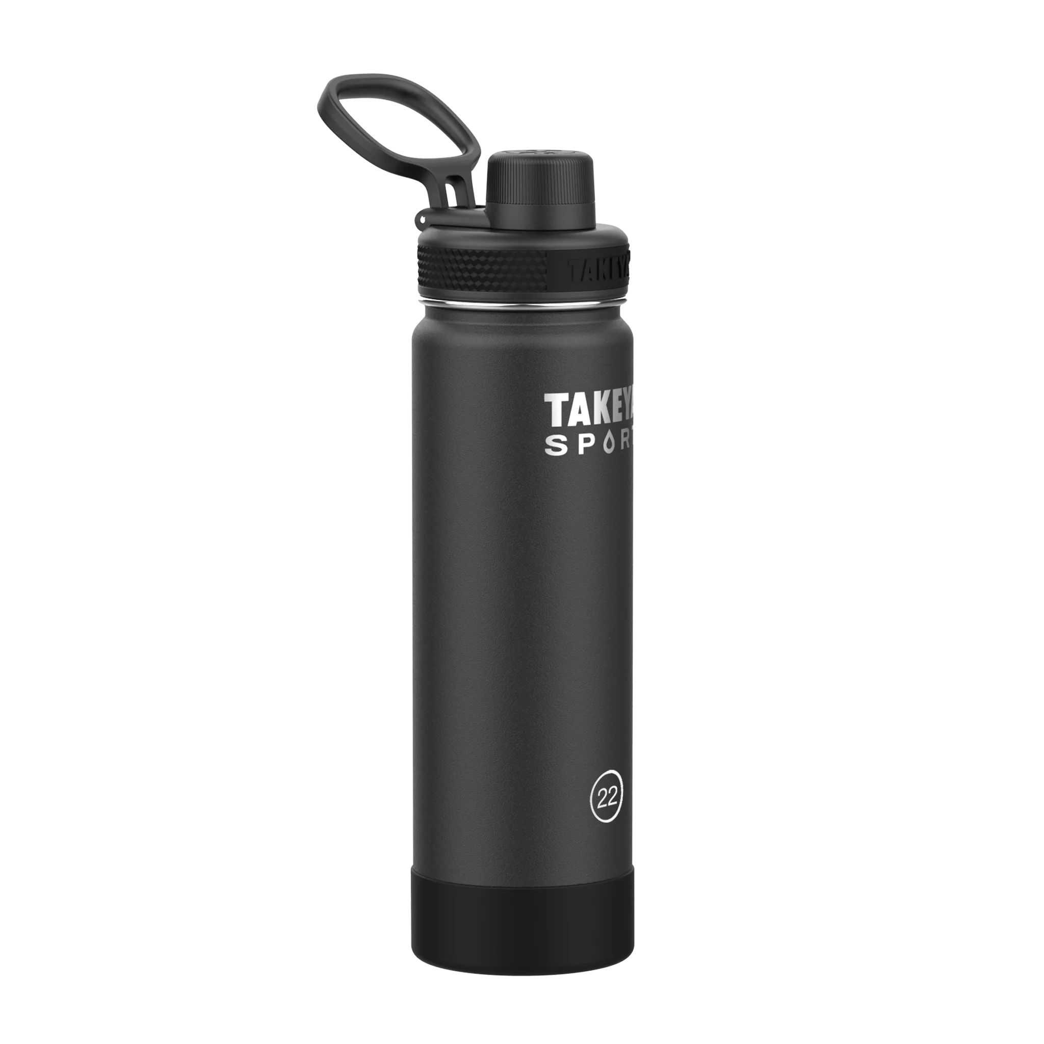 Takeya 22 oz Sport Water Bottle Negras | CO0000030