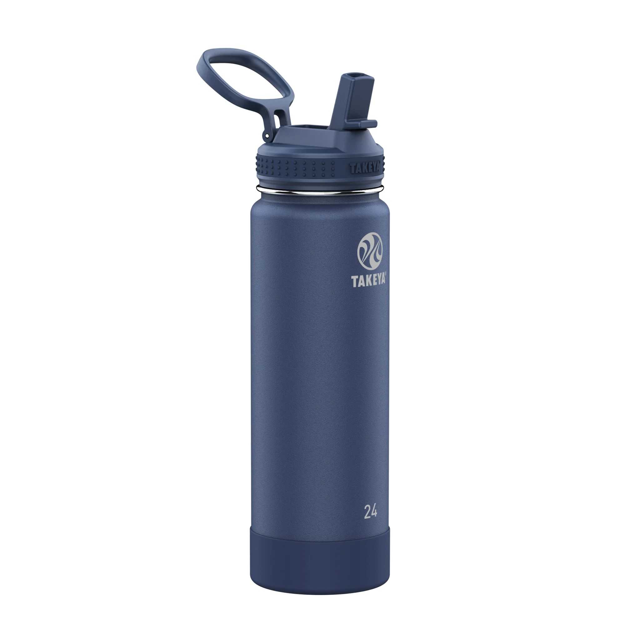 Takeya 24 oz Actives Water Bottle Azul Marino Azules | CO0000082