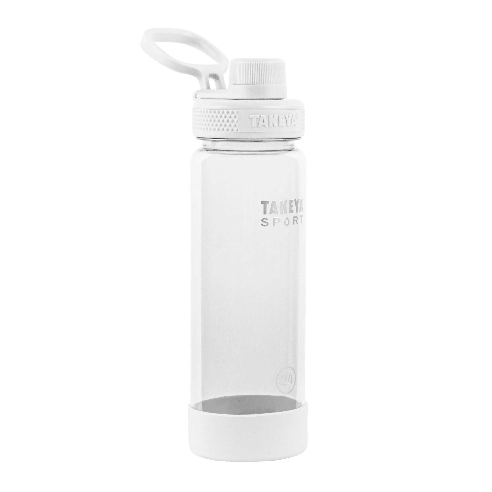 Takeya 24 oz Tritan Sport Water Bottle Blancas | CO0000173