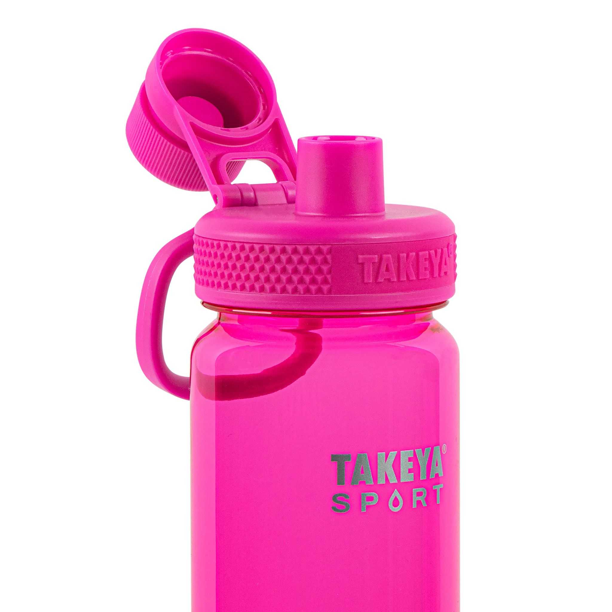 Takeya 24 oz Tritan Sport Water Bottle Rosas | CO0000157