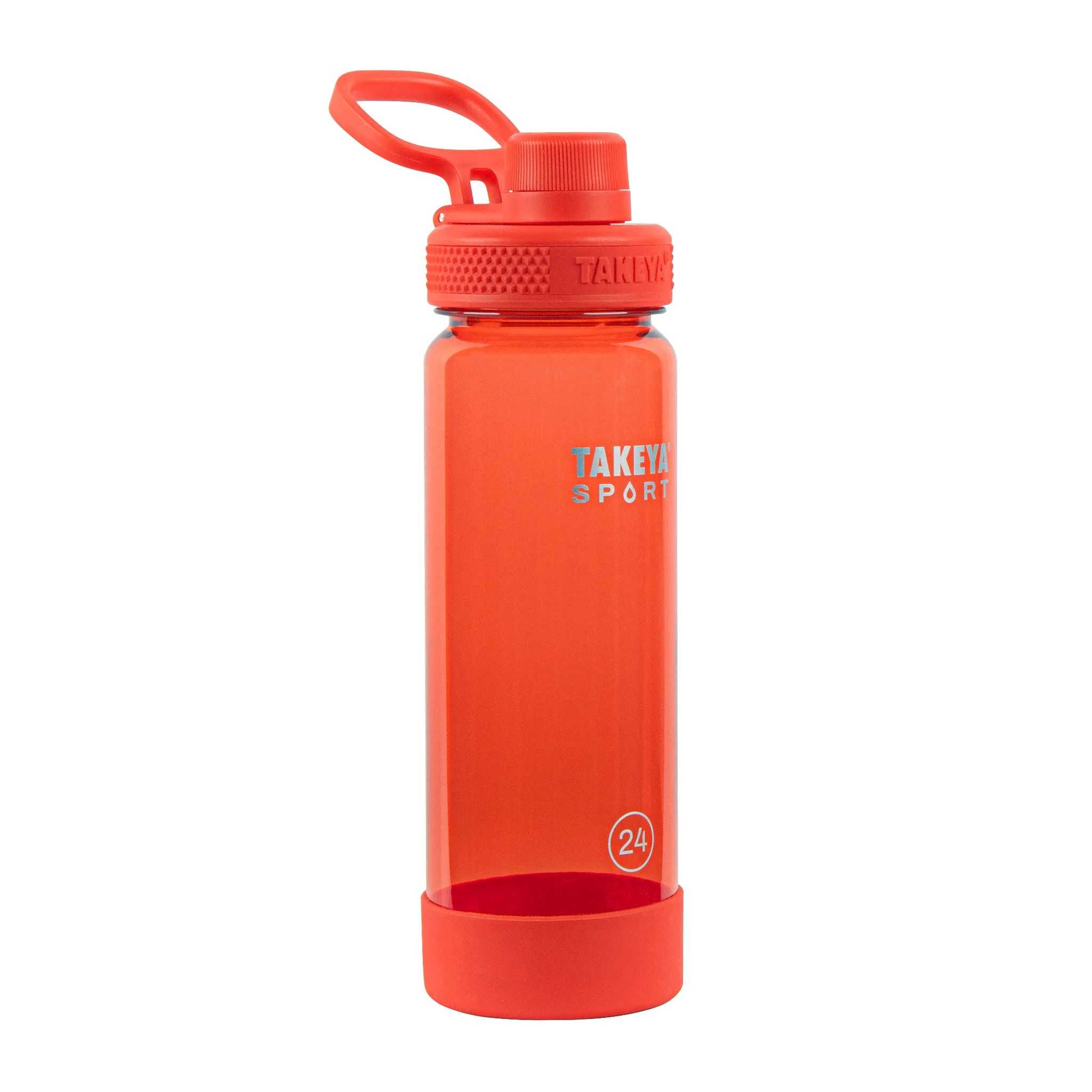 Takeya 24 oz Tritan Sport Water Bottle Rojas | CO0000170