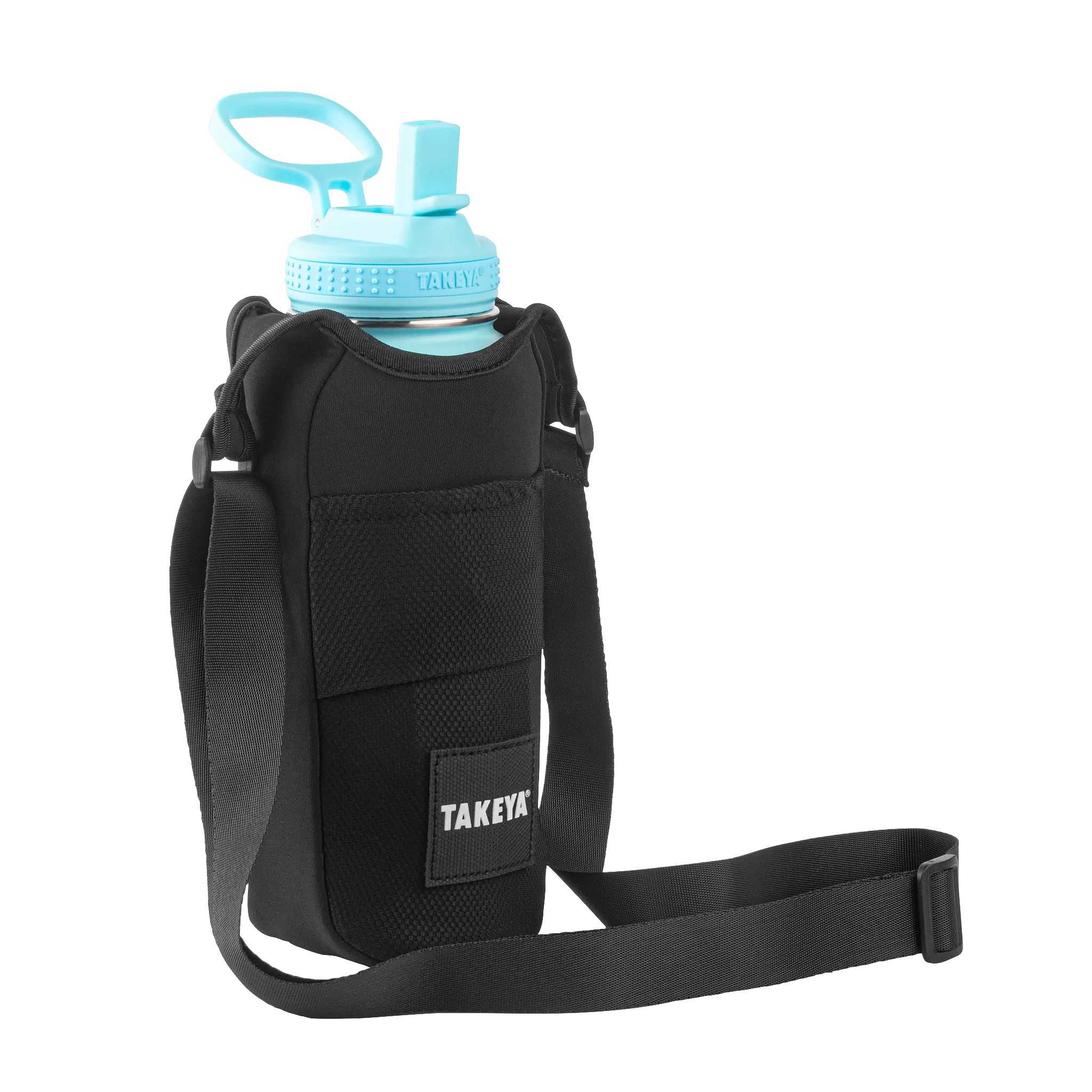 Takeya 32 oz-40 oz Packable Bottle Sling Negras | CO0000229