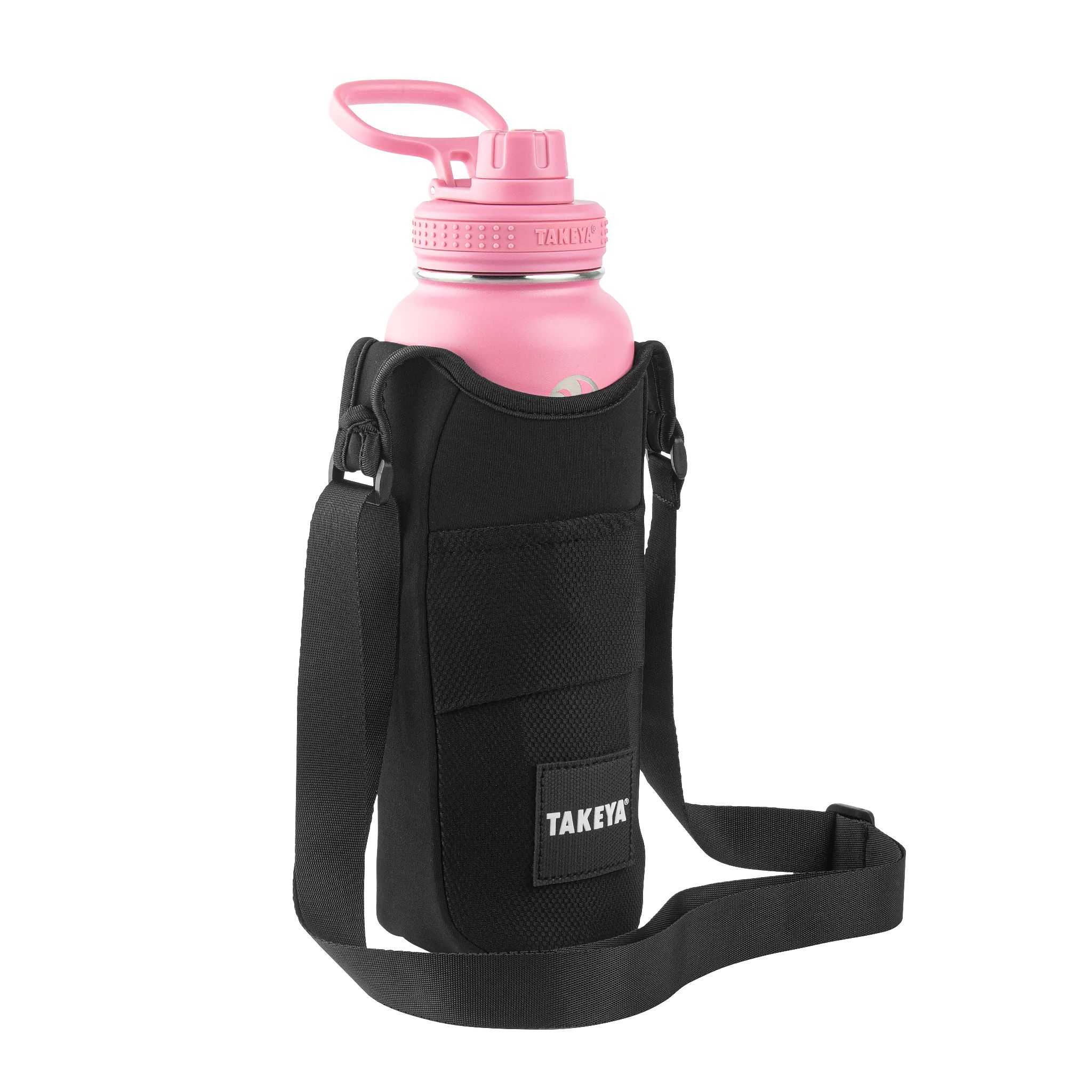 Takeya 32 oz-40 oz Packable Bottle Sling Negras | CO0000229