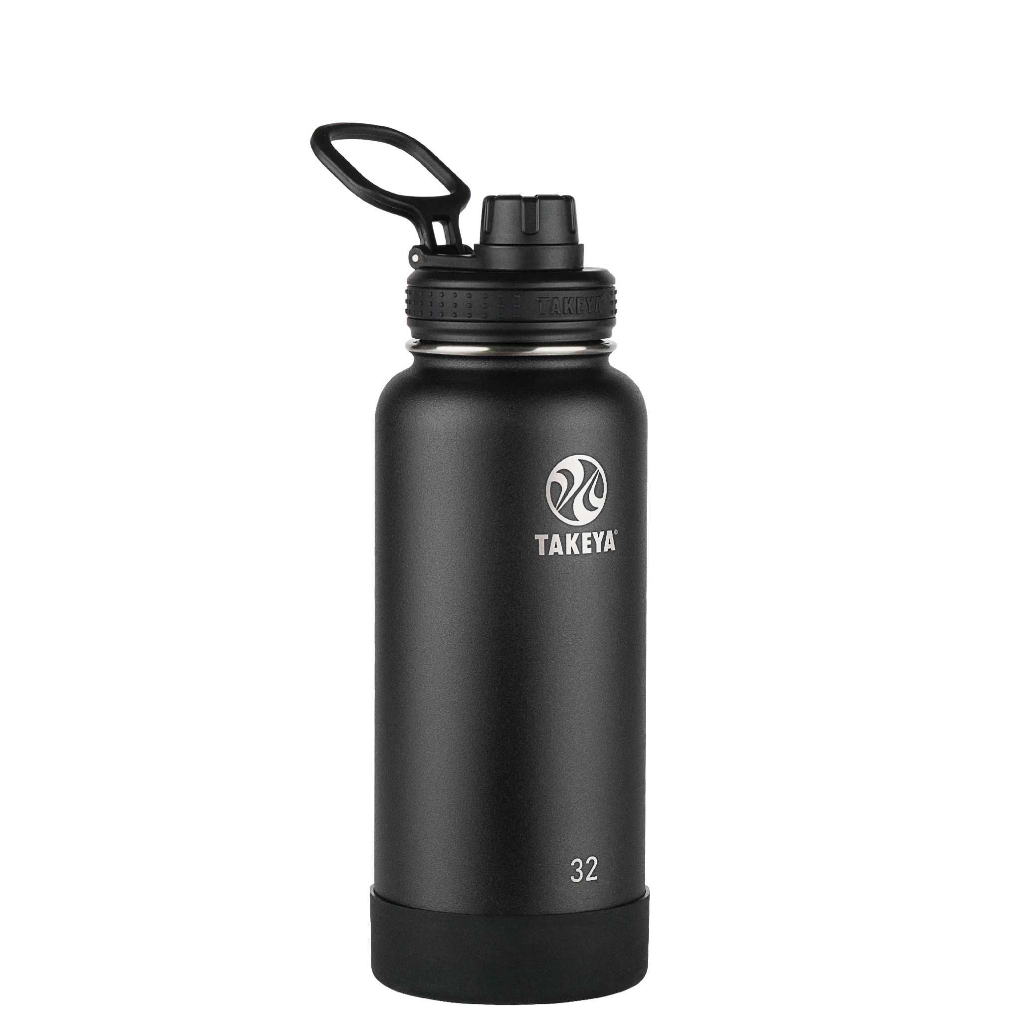 Takeya 32 oz Actives Water Bottle Negras | CO0000033