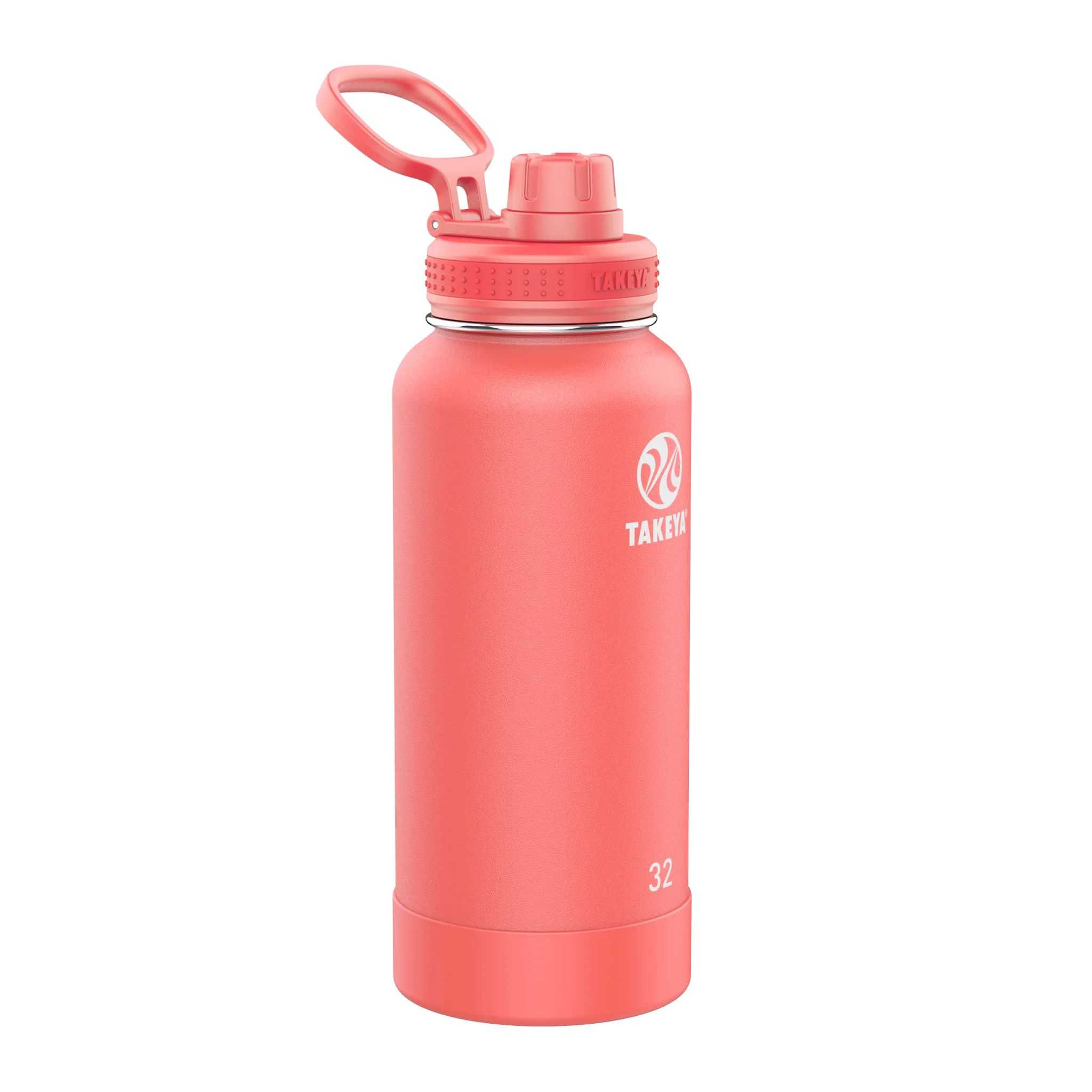 Takeya 32 oz Actives Water Bottle Rosas | CO0000010