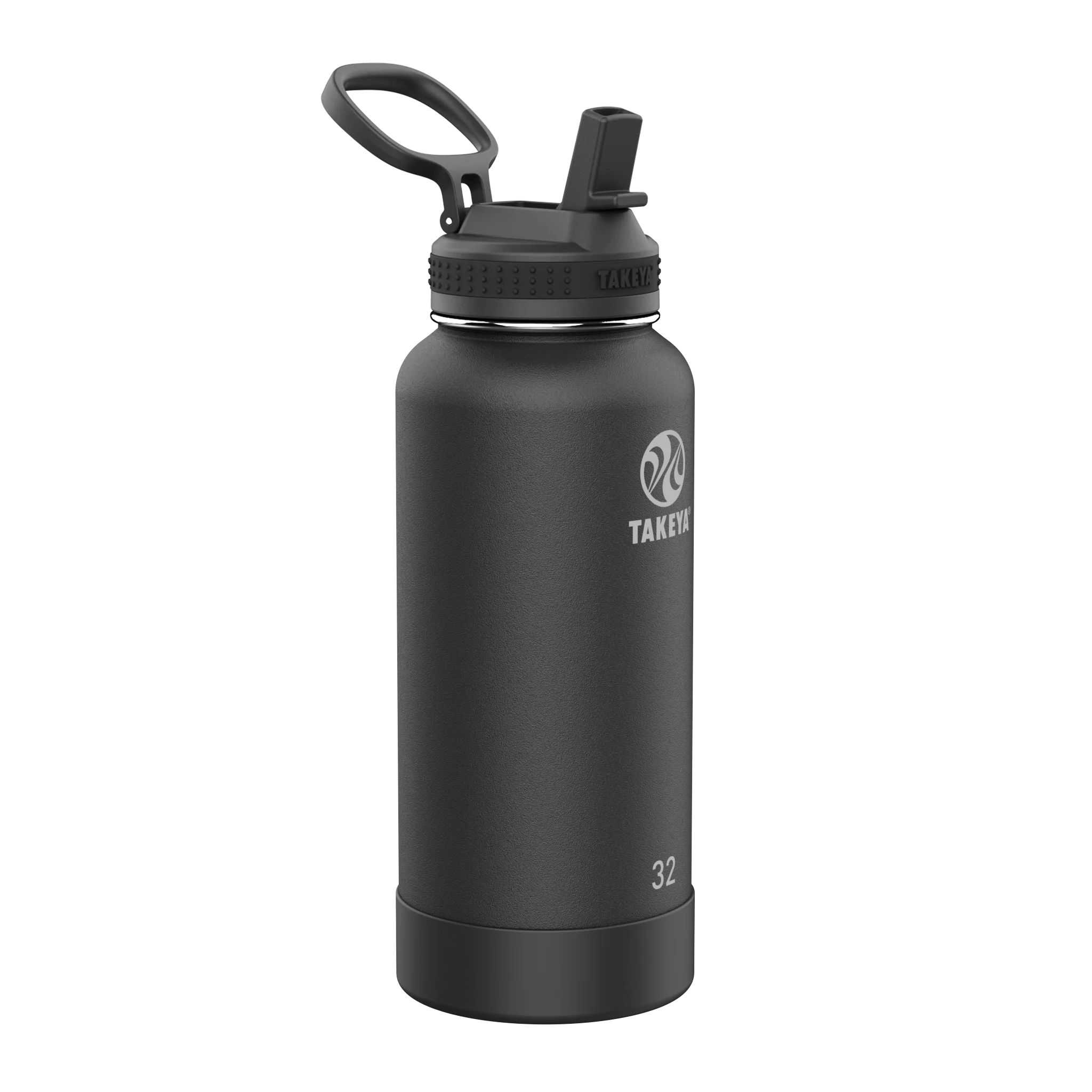 Takeya 32 oz Pickleball Water Bottle Negras | CO0000034