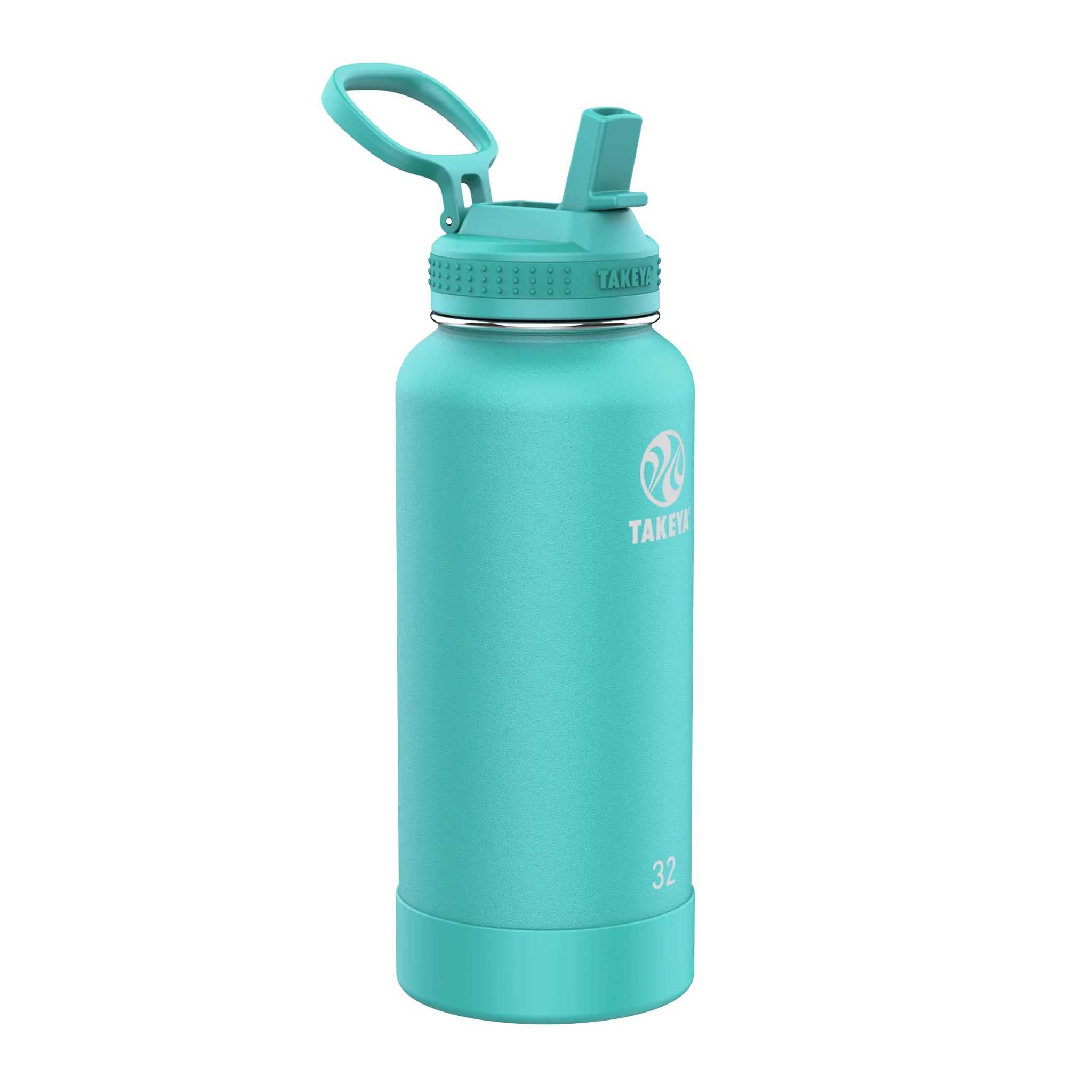 Takeya 32 oz Pickleball Water Bottle Turquesa | CO0000107