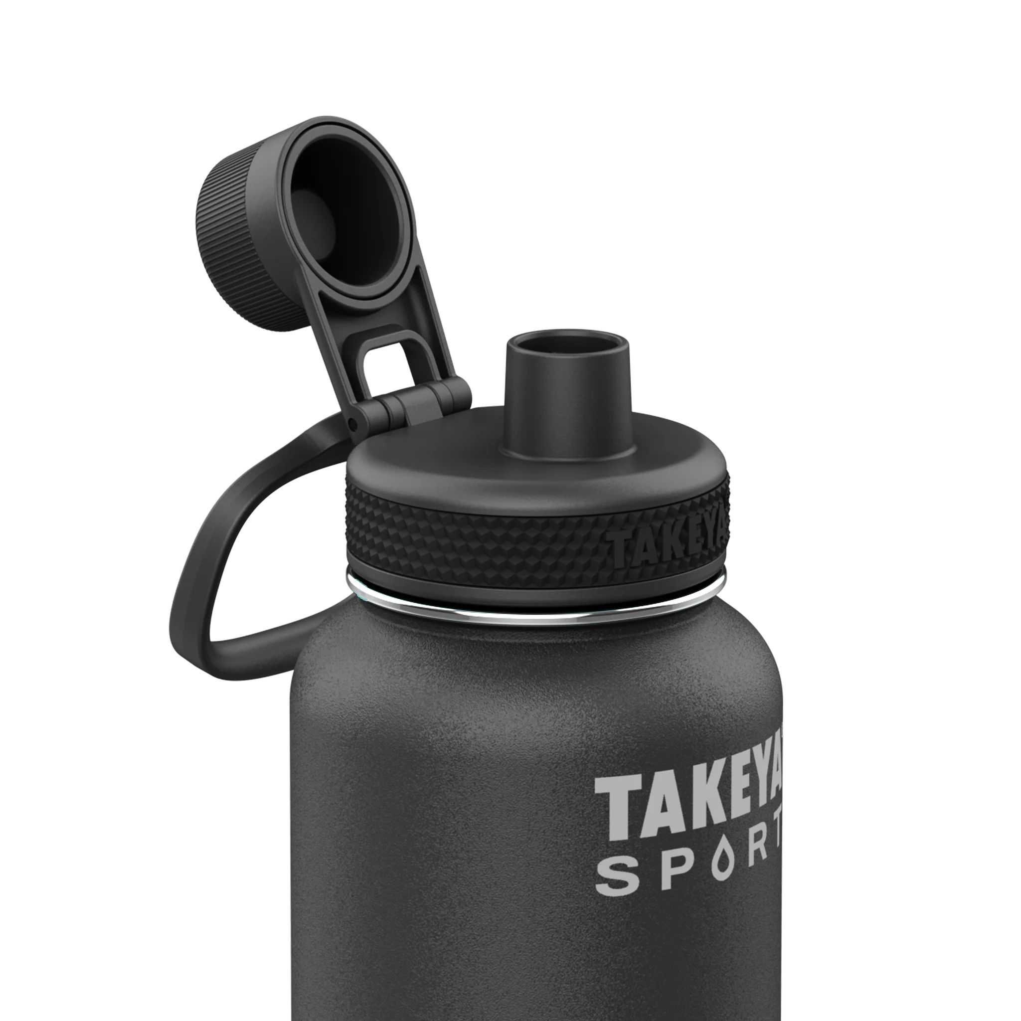 Takeya 32 oz Sport Water Bottle Negras | CO0000035