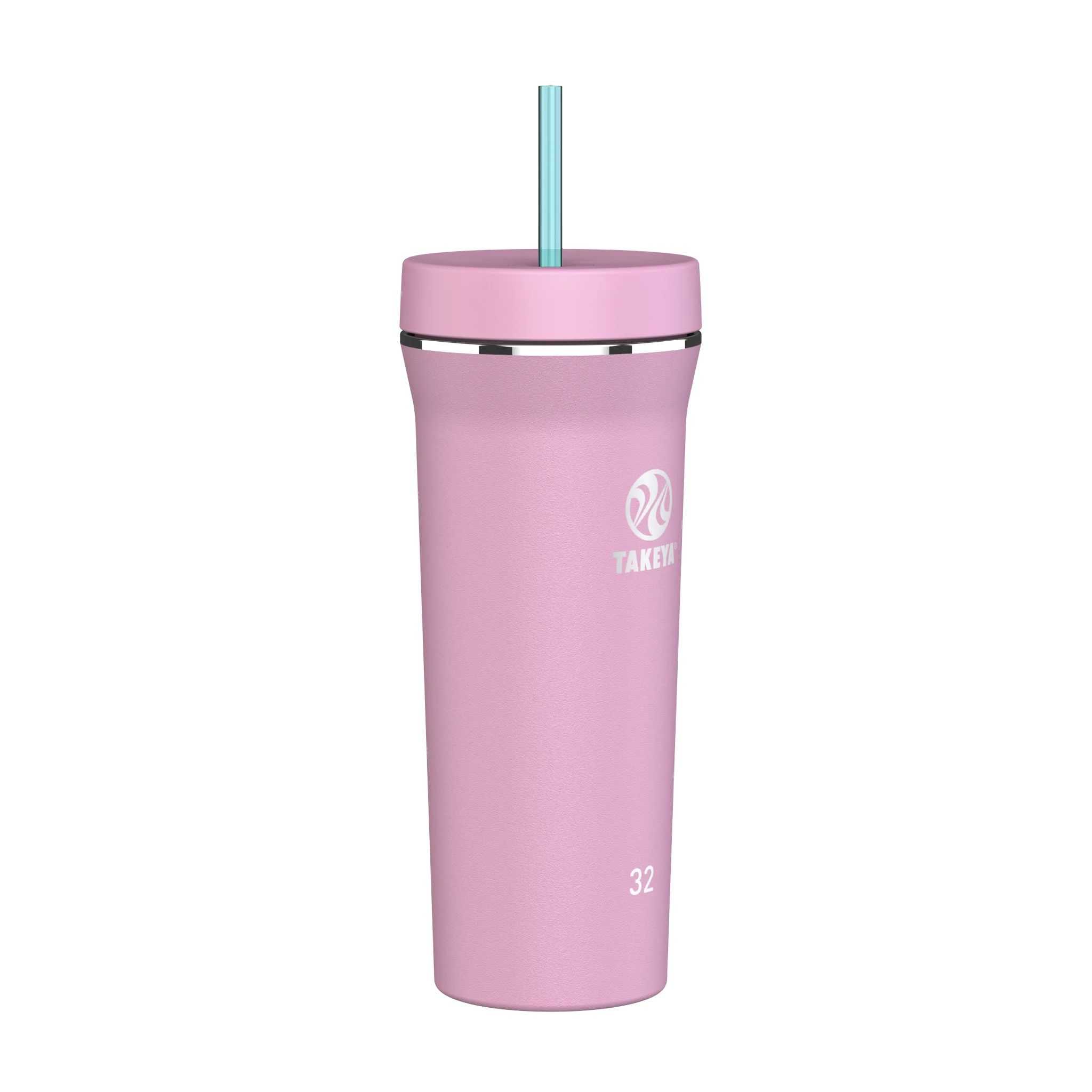 Takeya 32 oz Straw Tumbler Rosas | CO0000127