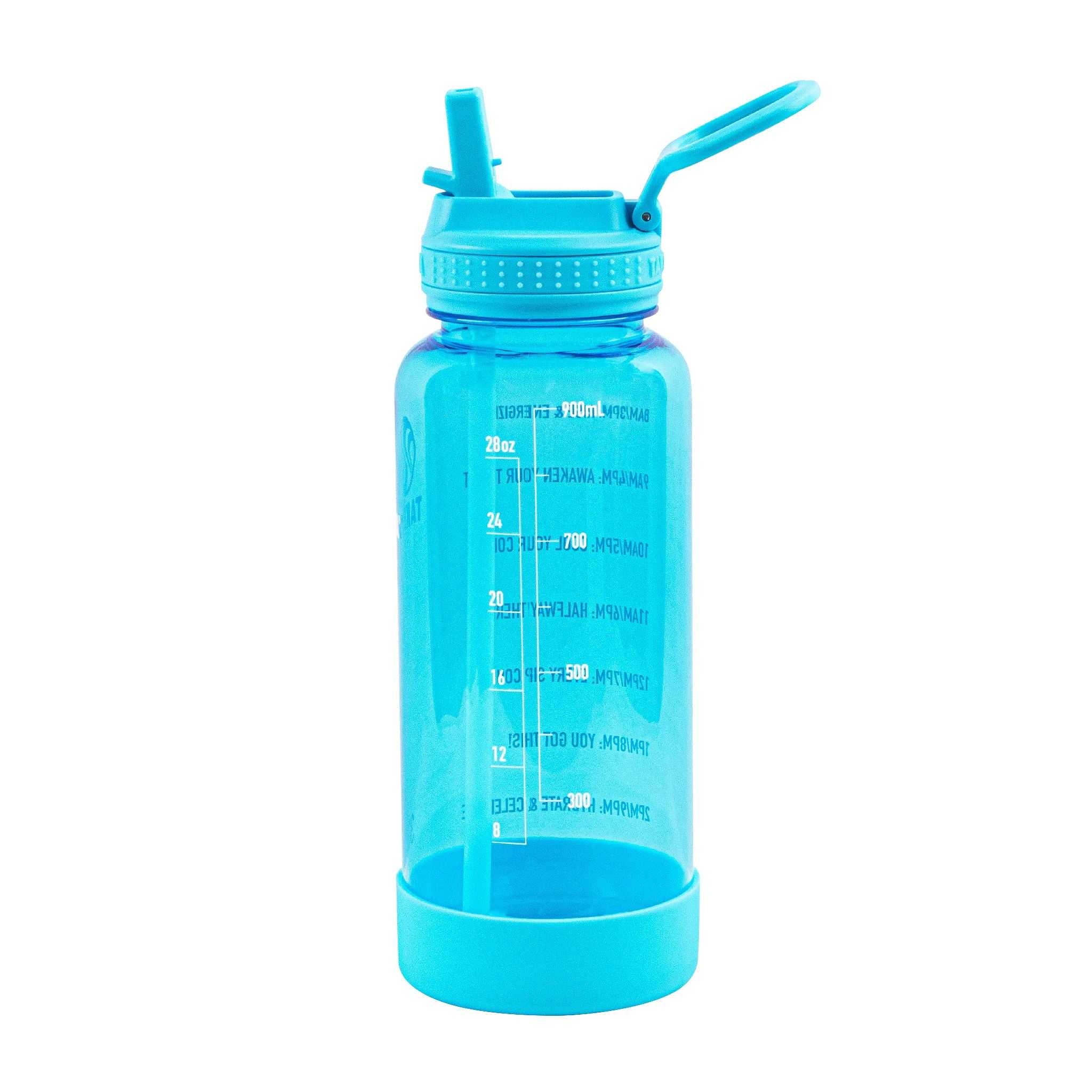 Takeya 32 oz Tritan Motivational Water Bottle Azules | CO0000147