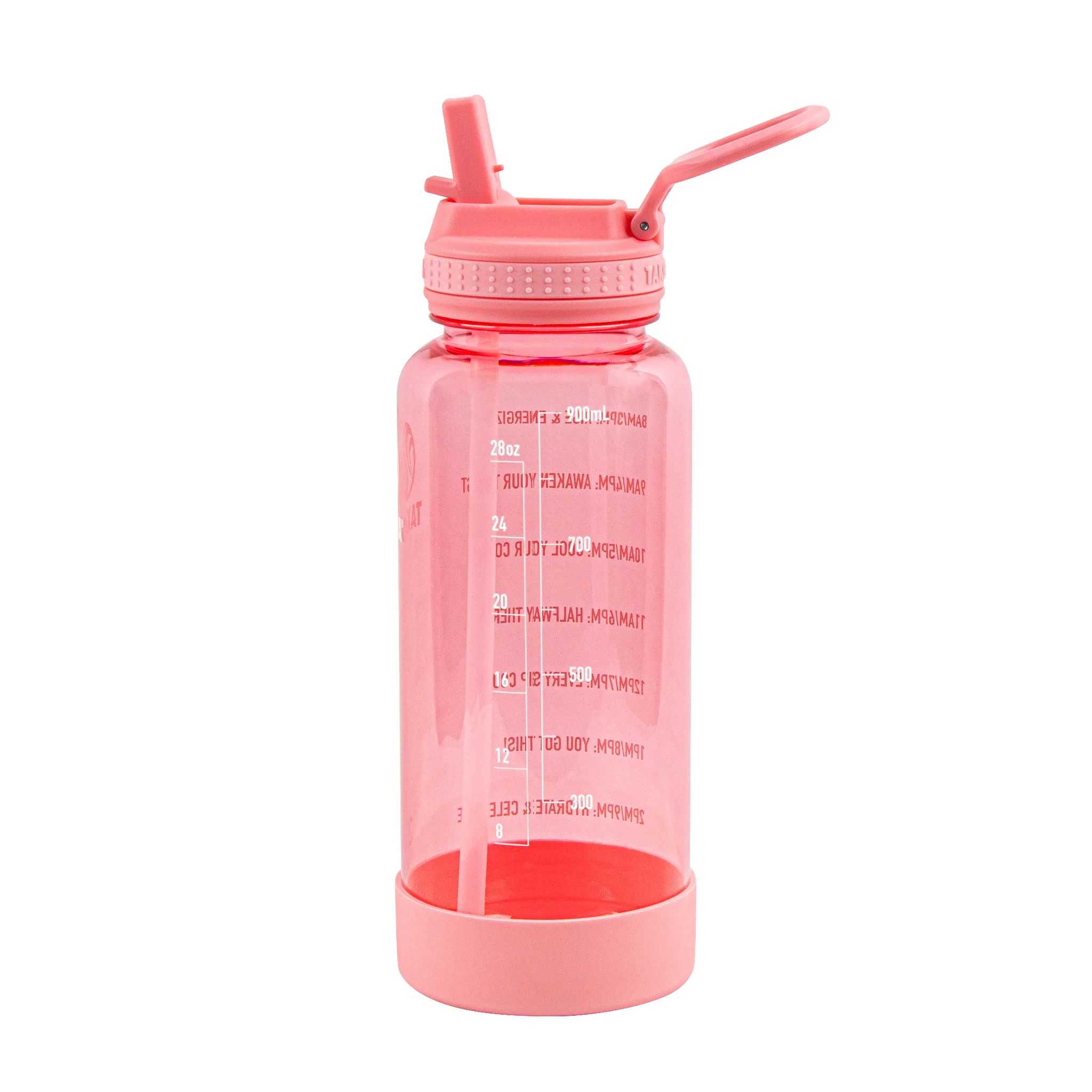 Takeya 32 oz Tritan Motivational Water Bottle Rosas | CO0000159