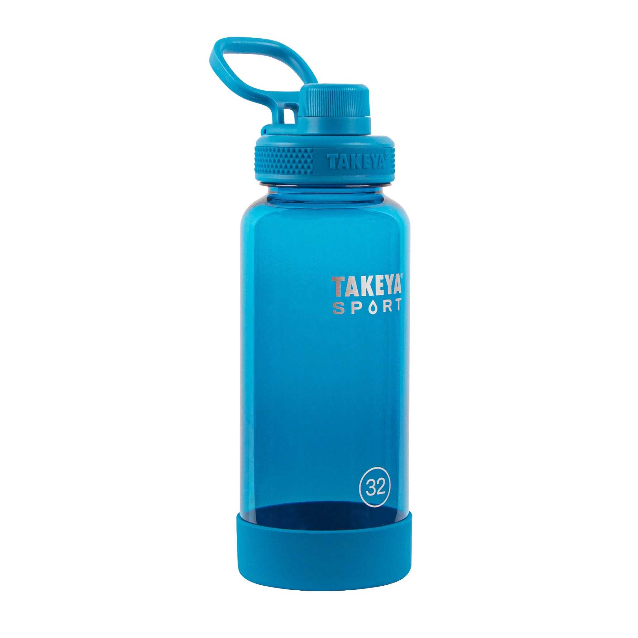 Takeya 32 oz Tritan Sport Water Bottle Azules | CO0000148