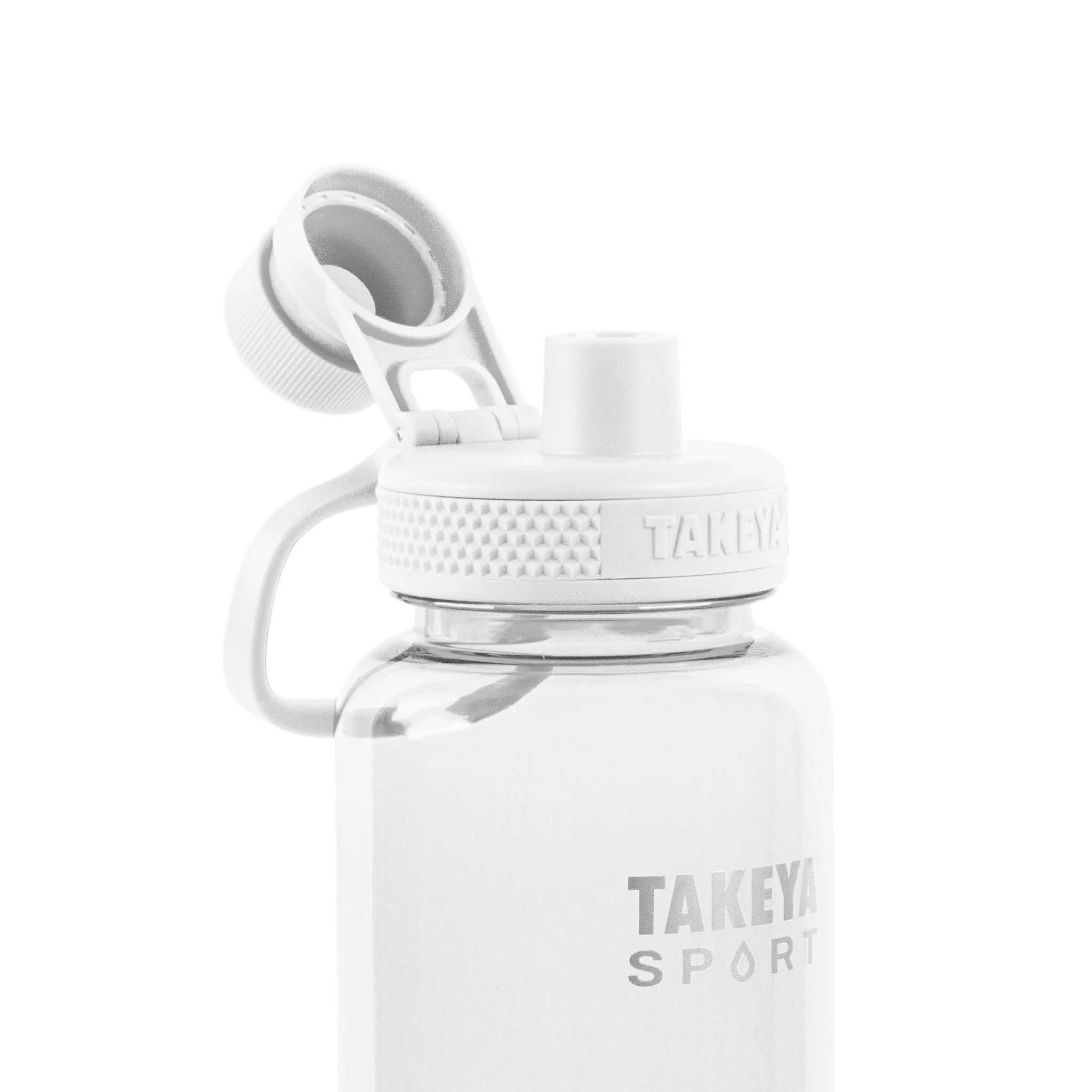 Takeya 32 oz Tritan Sport Water Bottle Blancas | CO0000174