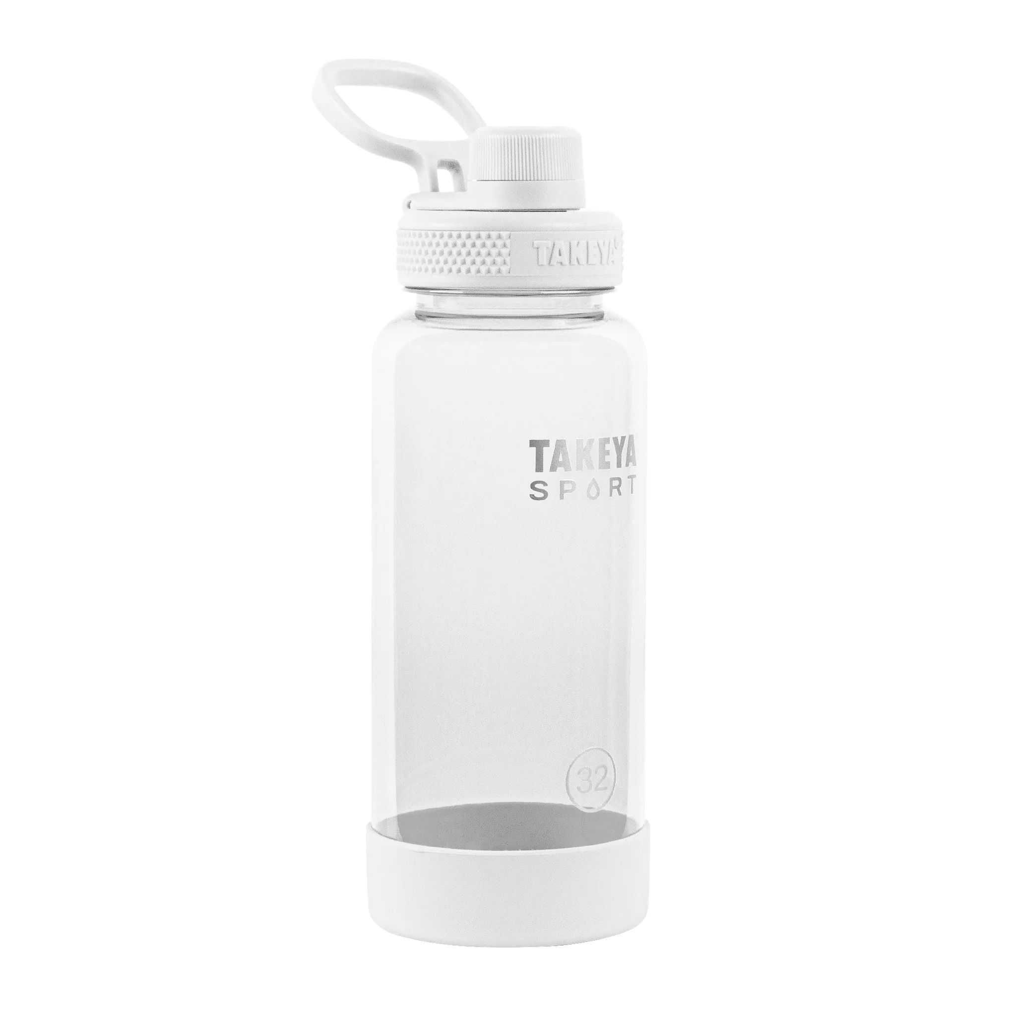 Takeya 32 oz Tritan Sport Water Bottle Blancas | CO0000174