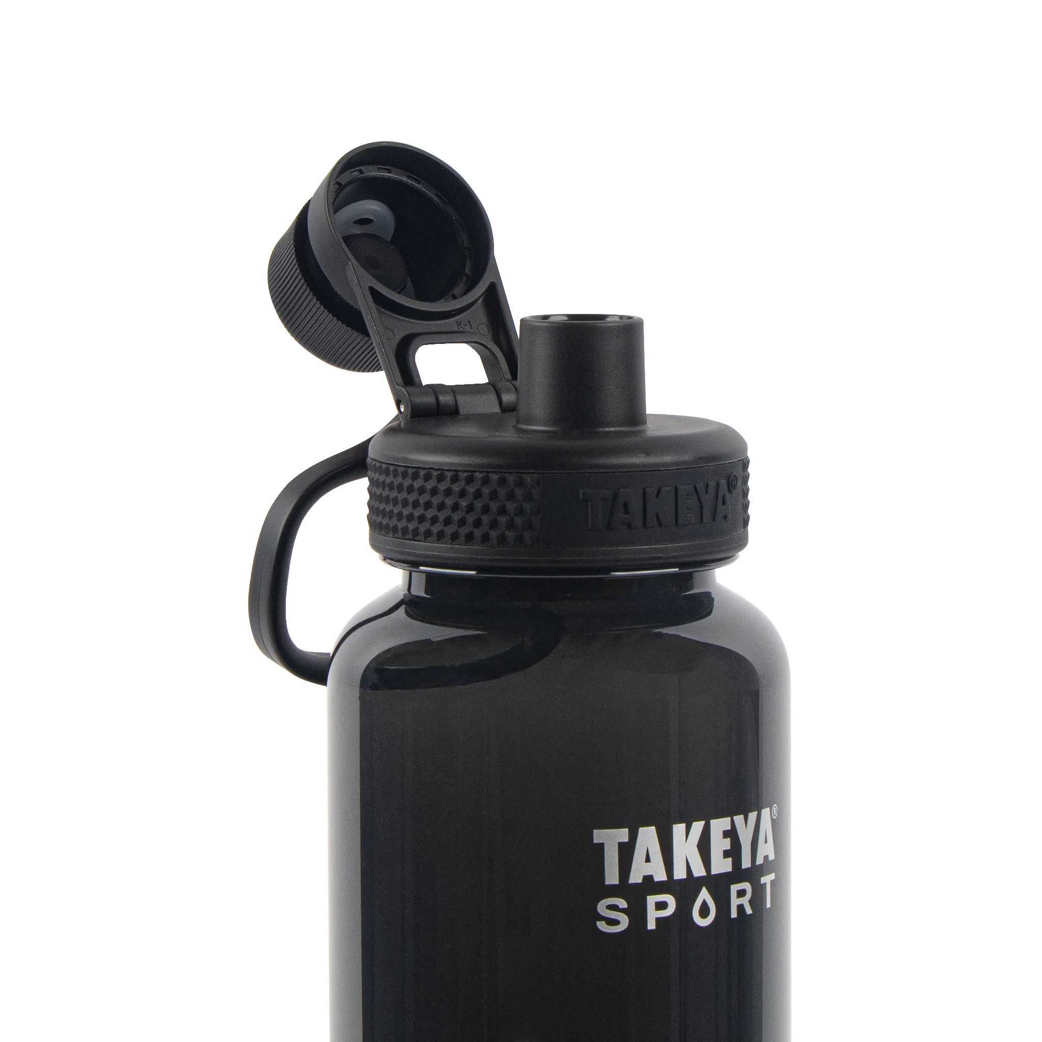 Takeya 32 oz Tritan Sport Water Bottle Negras | CO0000137