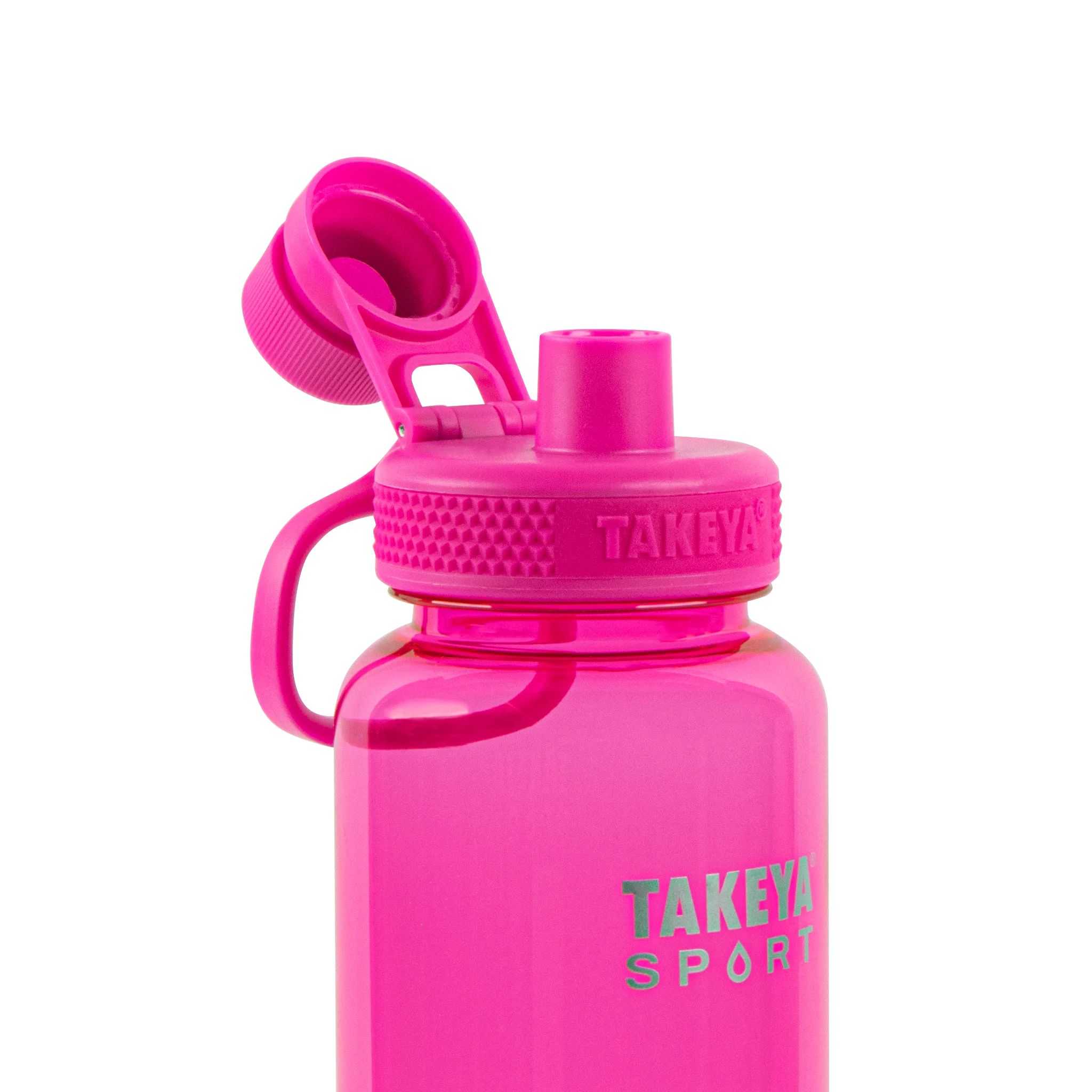 Takeya 32 oz Tritan Sport Water Bottle Rosas | CO0000160