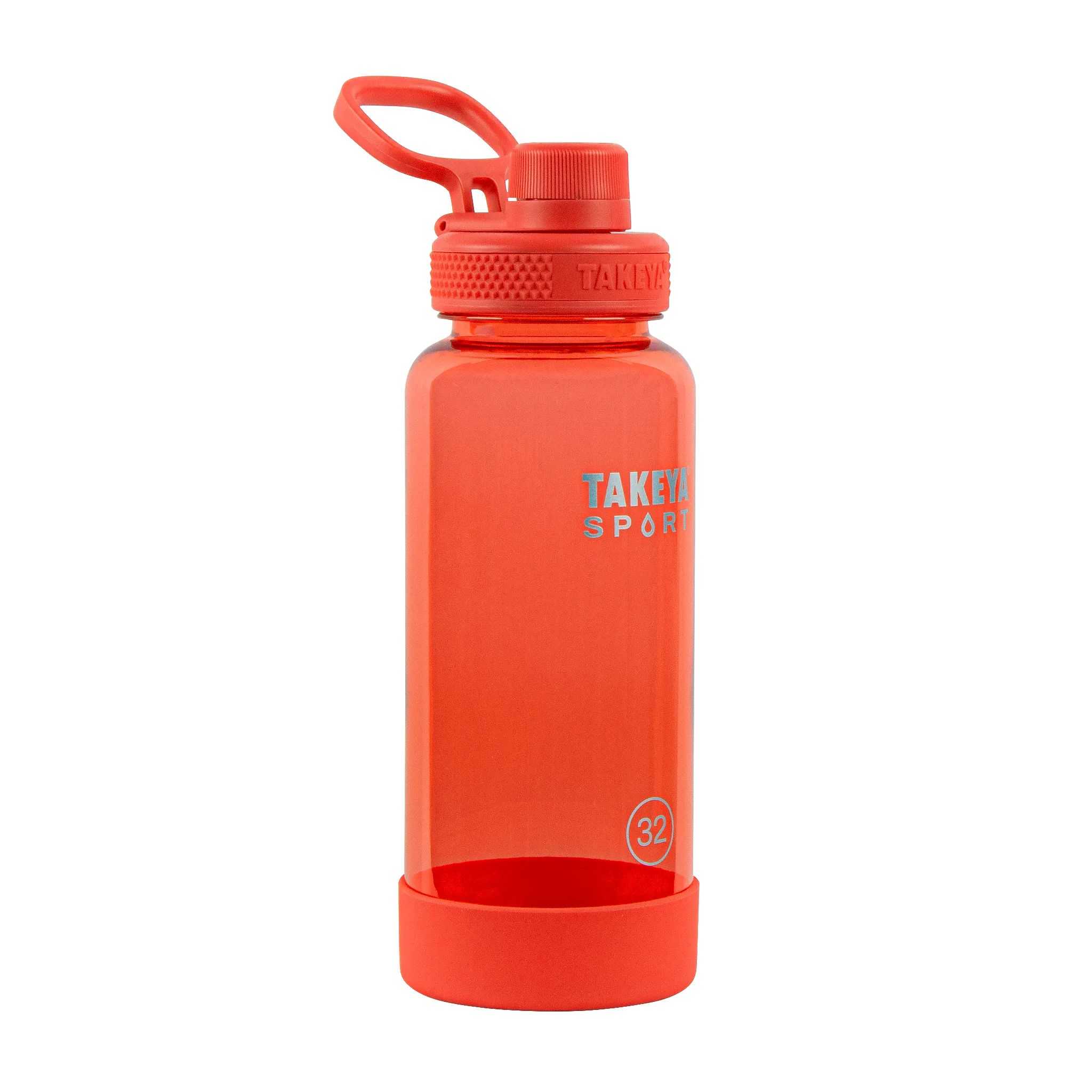 Takeya 32 oz Tritan Sport Water Bottle Rojas | CO0000171