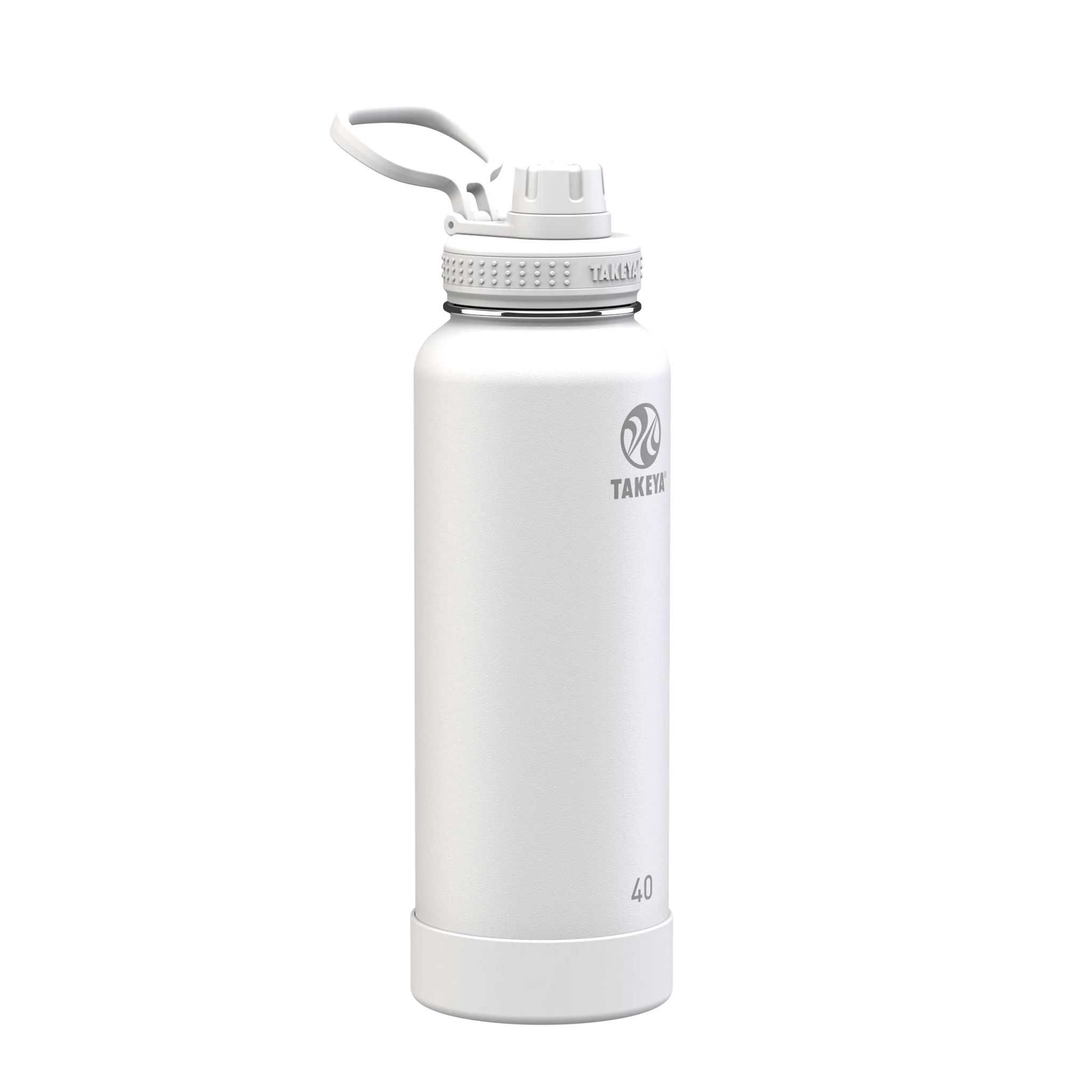 Takeya 40 oz Actives Water Bottle Blancas | CO0000121