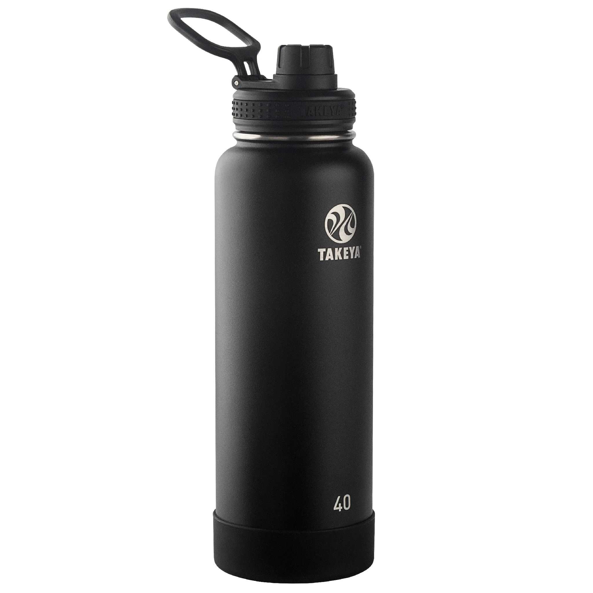 Takeya 40 oz Actives Water Bottle Negras | CO0000036