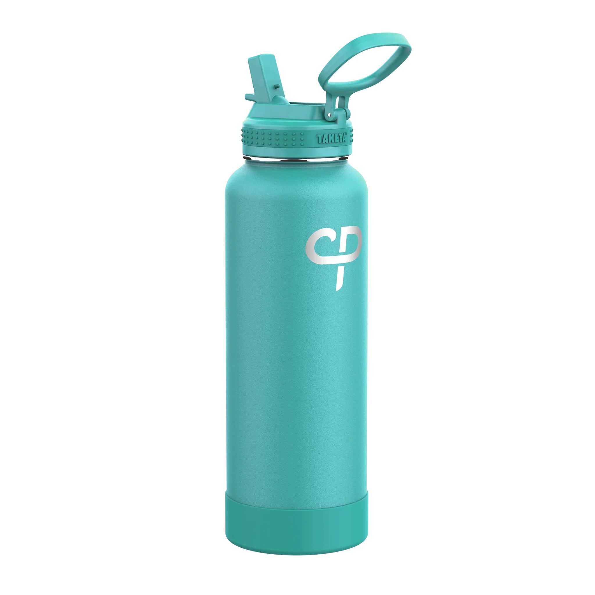 Takeya 40 oz CP Signature Pickleball Water Bottle Turquesa | CO0000111