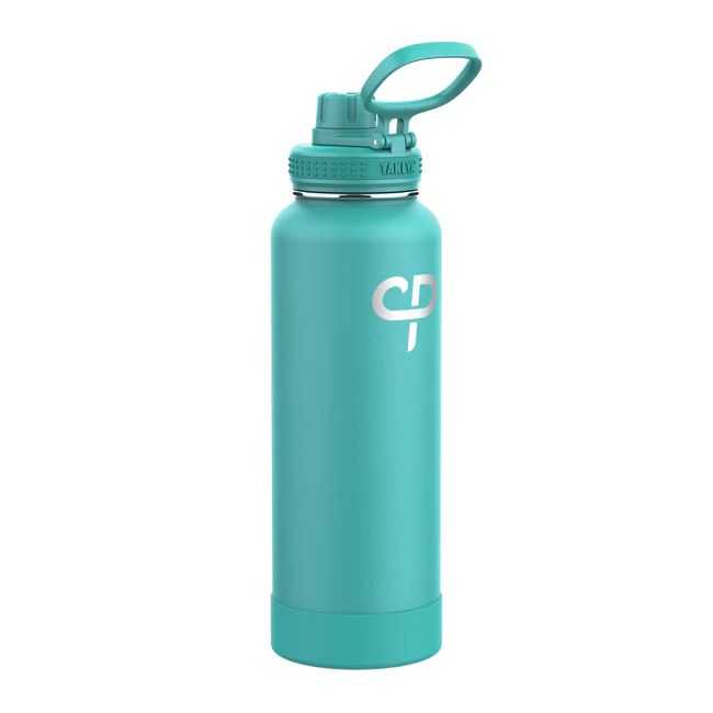 Takeya 40 oz CP Signature Pickleball Water Bottle Turquesa | CO0000112