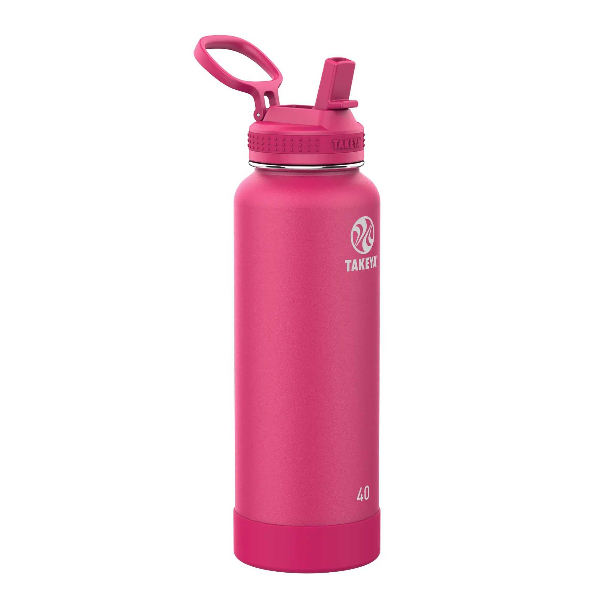 Takeya 40 oz CP Signature Pickleball Water Bottle Rosas | CO0000019