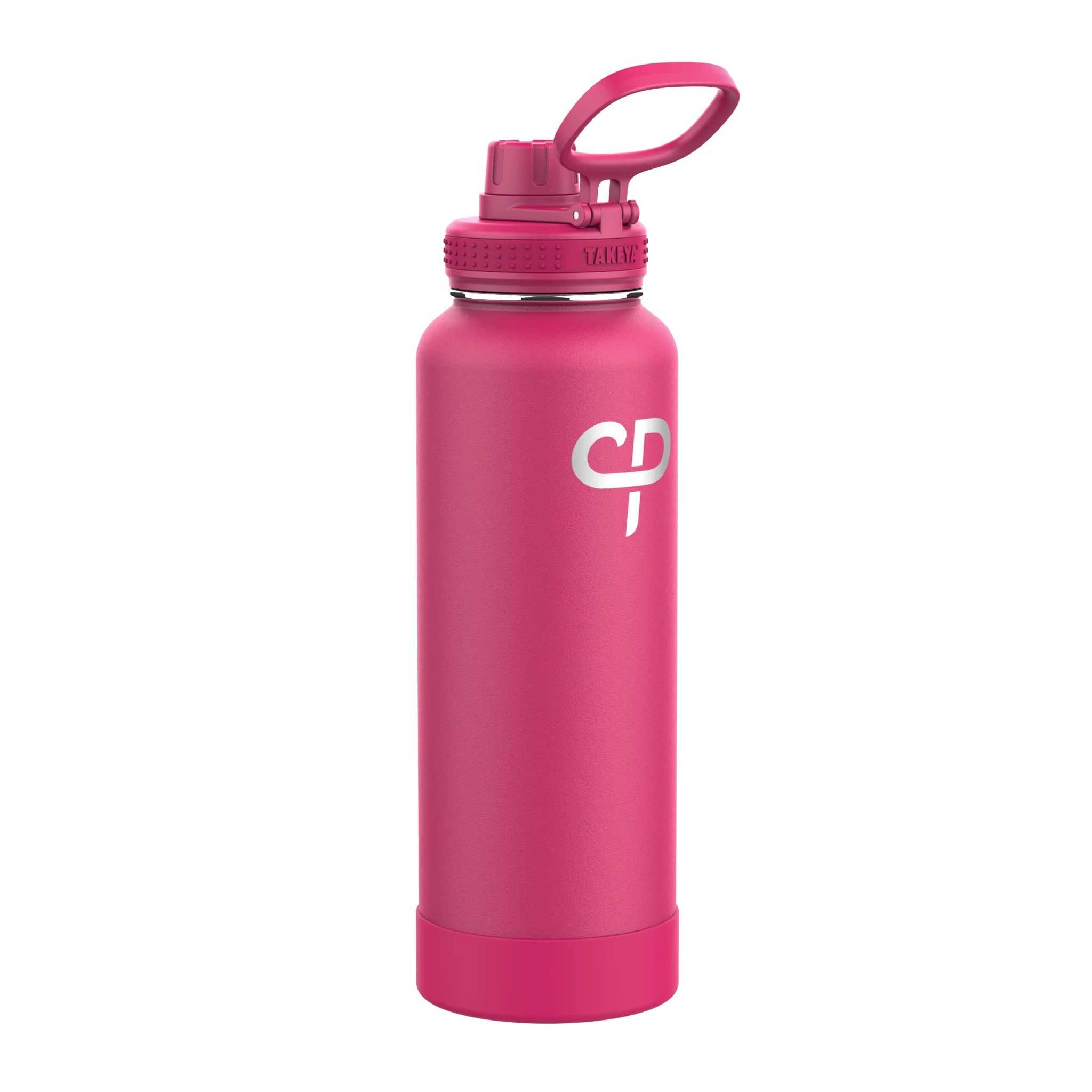 Takeya 40 oz CP Signature Pickleball Water Bottle Rosas | CO0000020