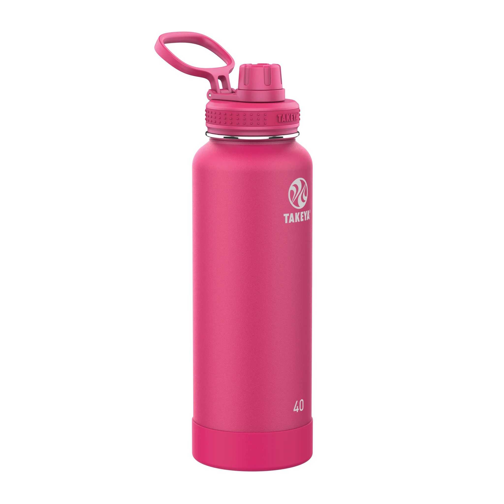 Takeya 40 oz CP Signature Pickleball Water Bottle Rosas | CO0000020