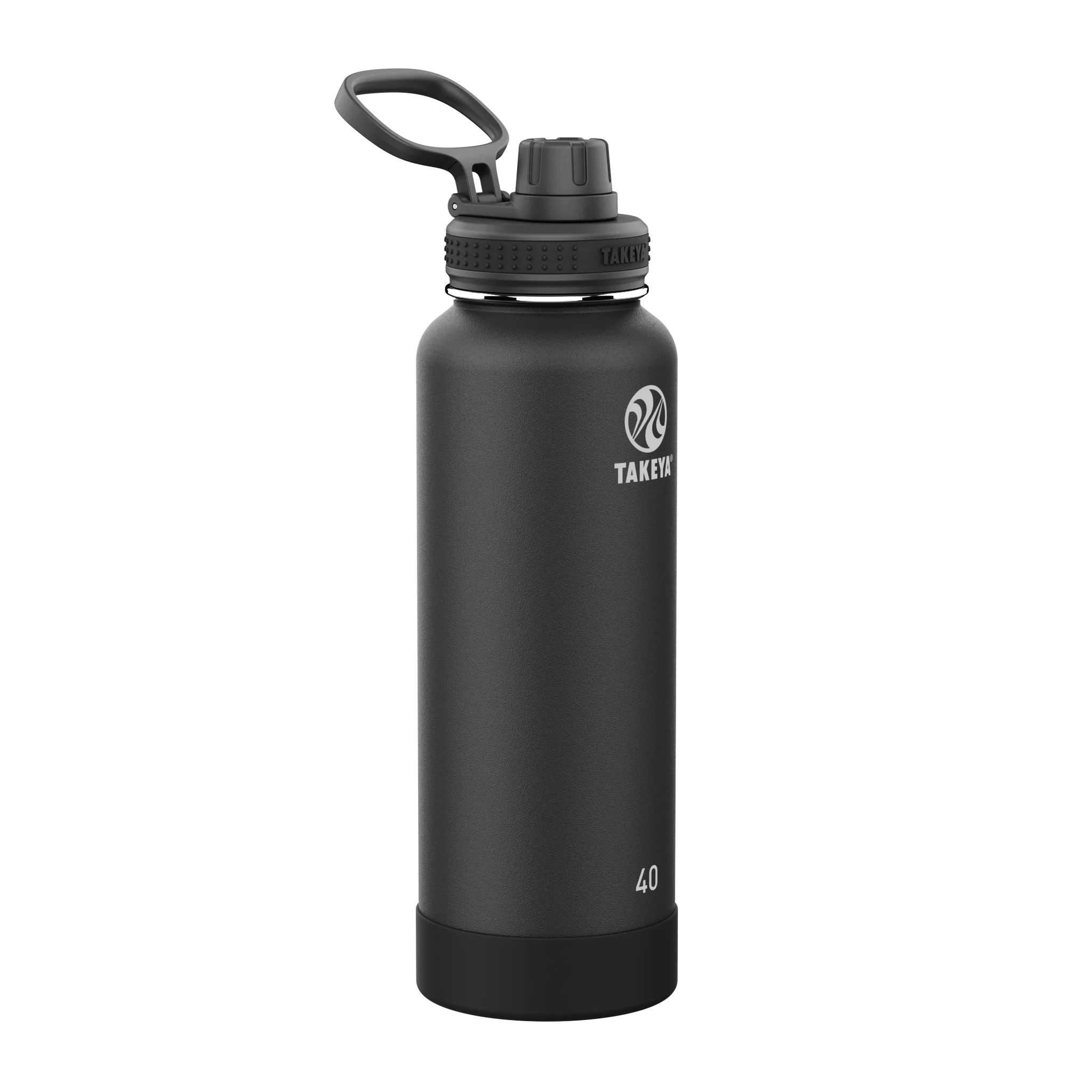 Takeya 40 oz CP Signature Pickleball Water Bottle Negras | CO0000038