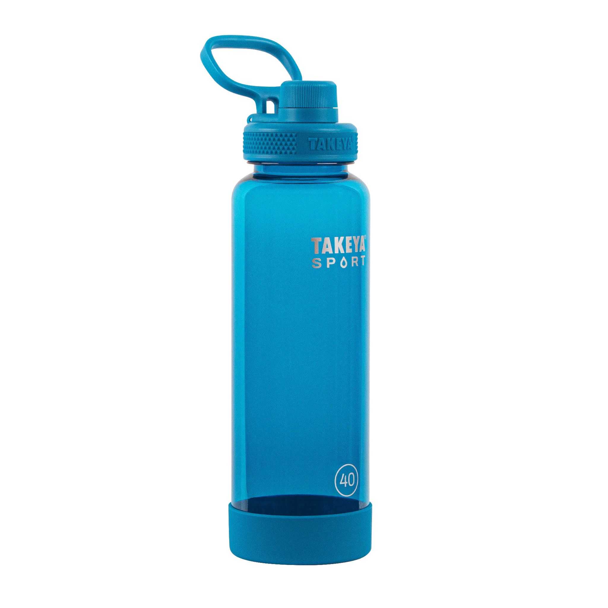 Takeya 40 oz Tritan Sport Water Bottle Azules | CO0000150