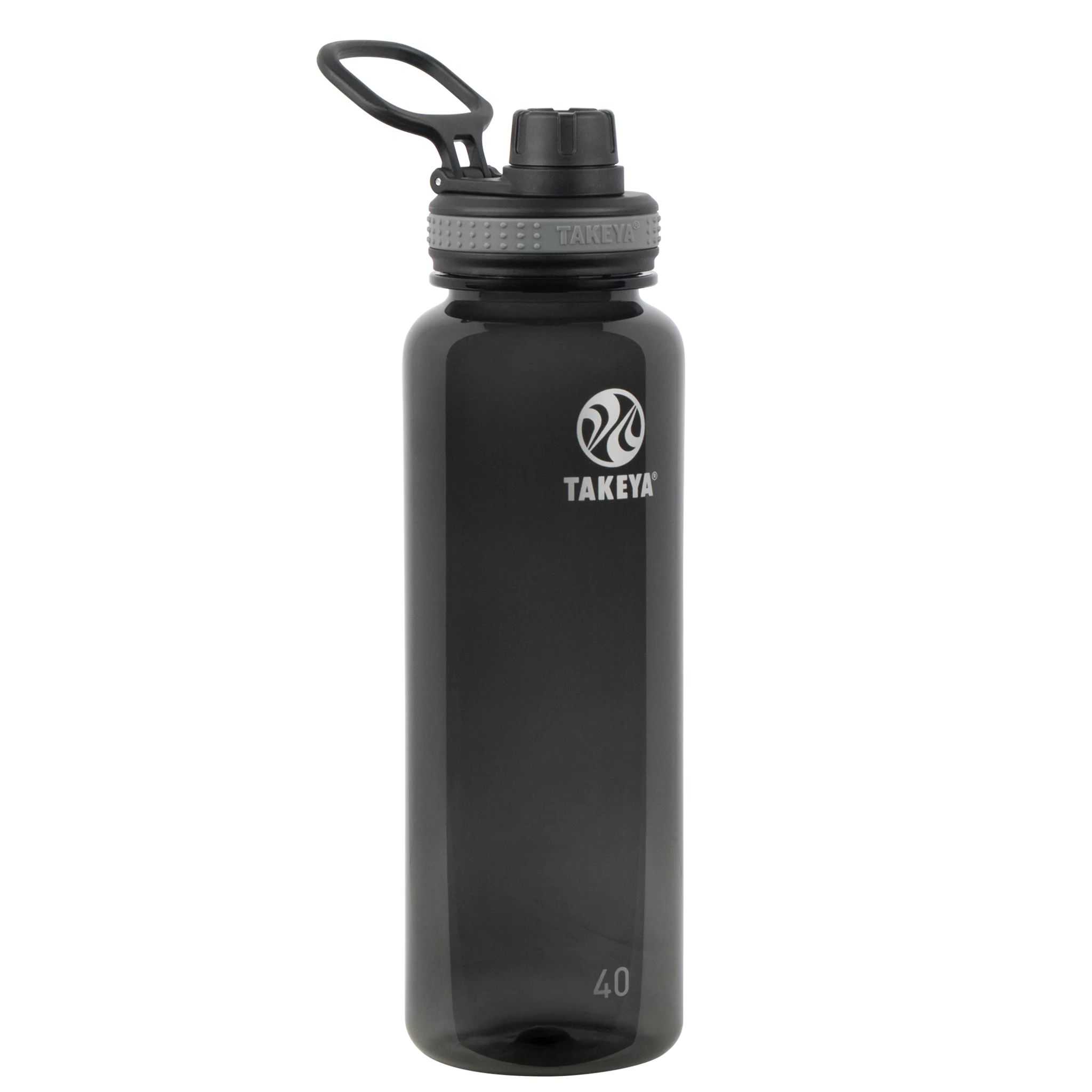 Takeya 40 oz Tritan Water Bottle Negras | CO0000140