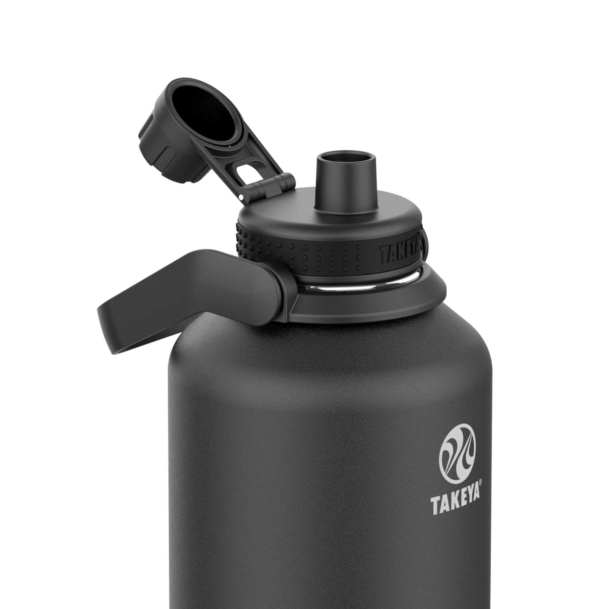 Takeya 64 oz Actives Water Bottle Negras | CO0000042