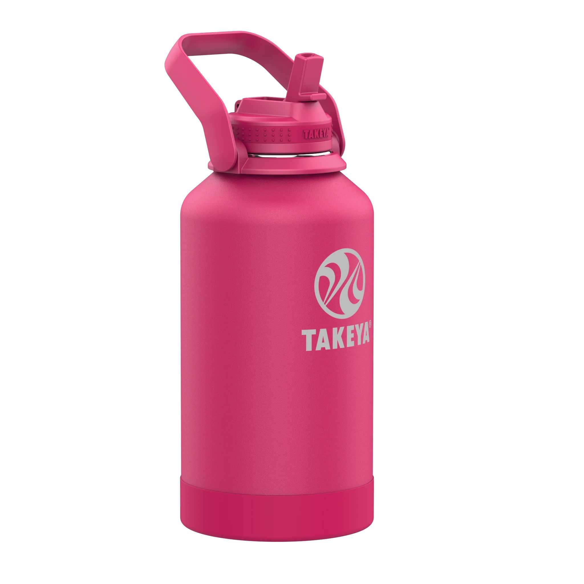 Takeya 64 oz Newman Pickleball Series Water Bottle Rosas | CO0000024