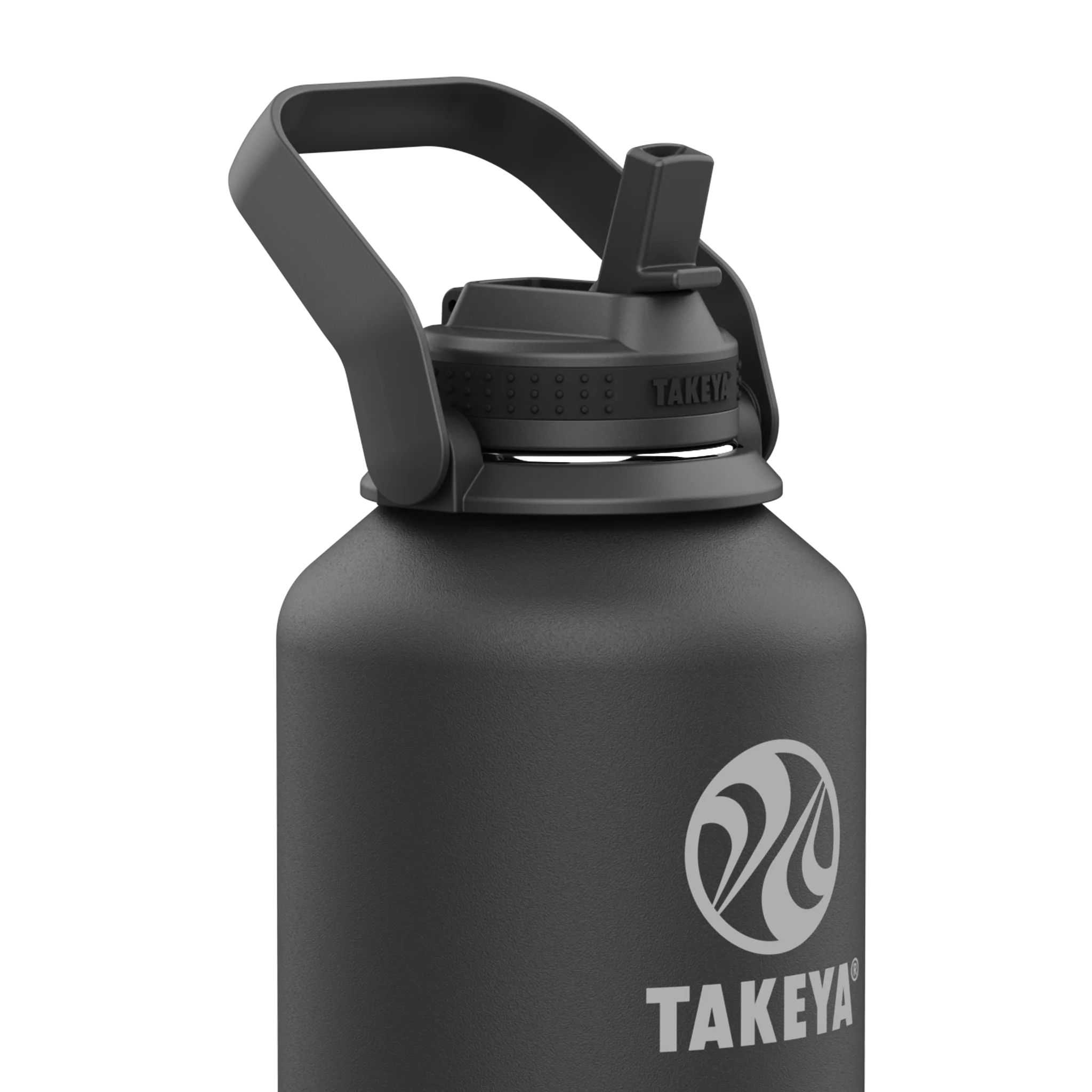 Takeya 64 oz Newman Pickleball Series Water Bottle Negras | CO0000043