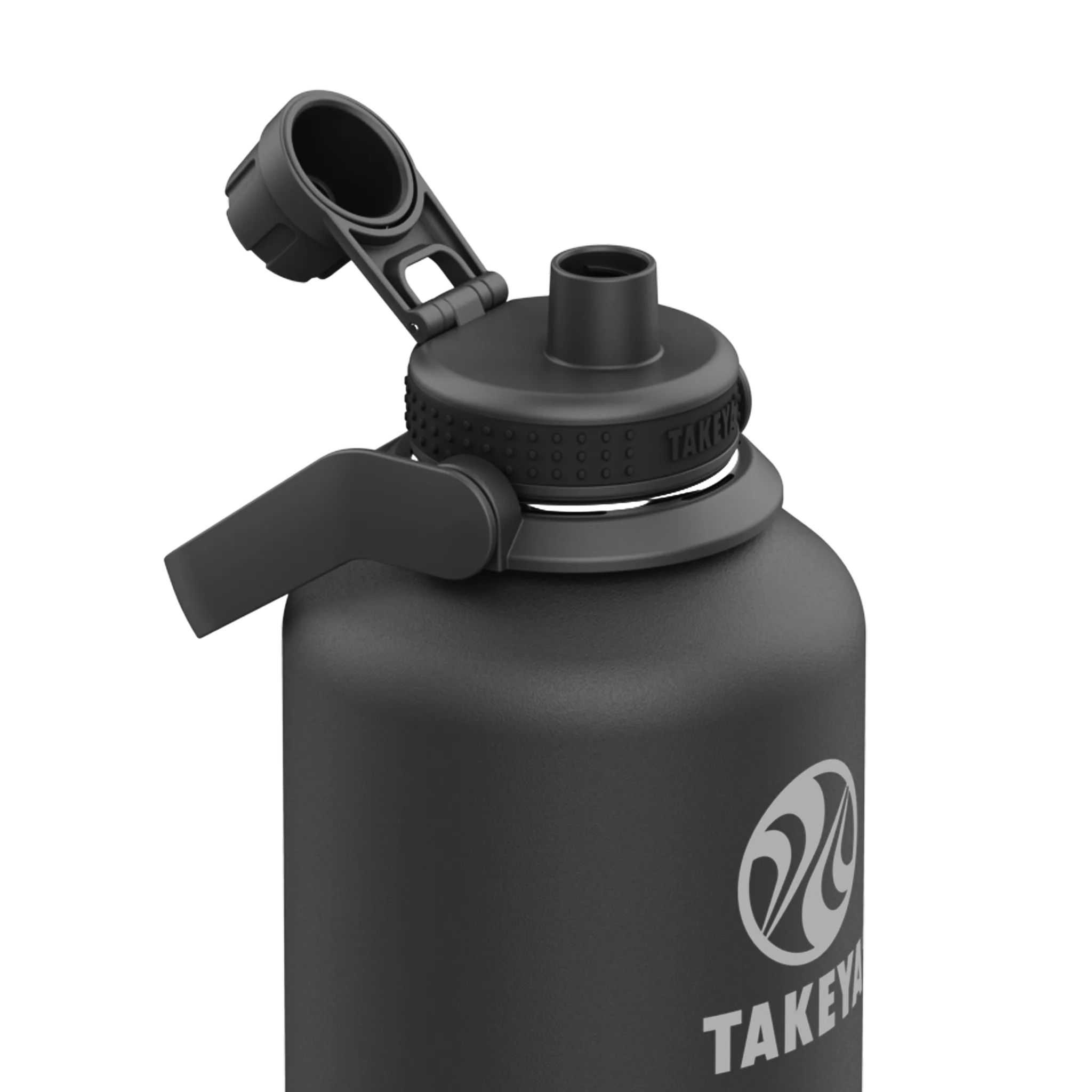 Takeya 64 oz Newman Pickleball Series Water Bottle Negras | CO0000044