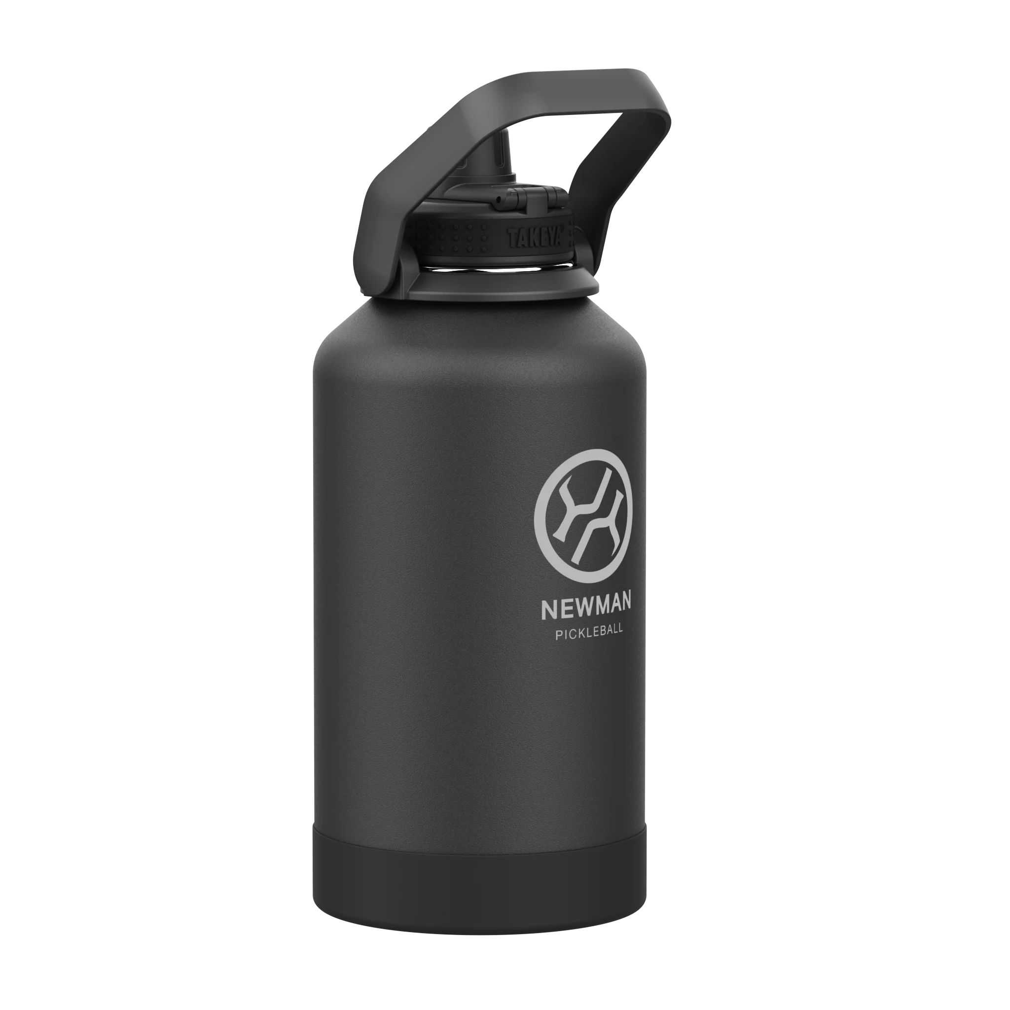 Takeya 64 oz Newman Pickleball Series Water Bottle Negras | CO0000044